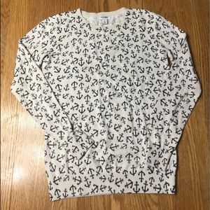 Old Navy Anchor Sweater
